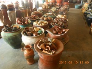 Lombok pottery art shop